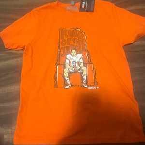 Orange king of the jungle shirt